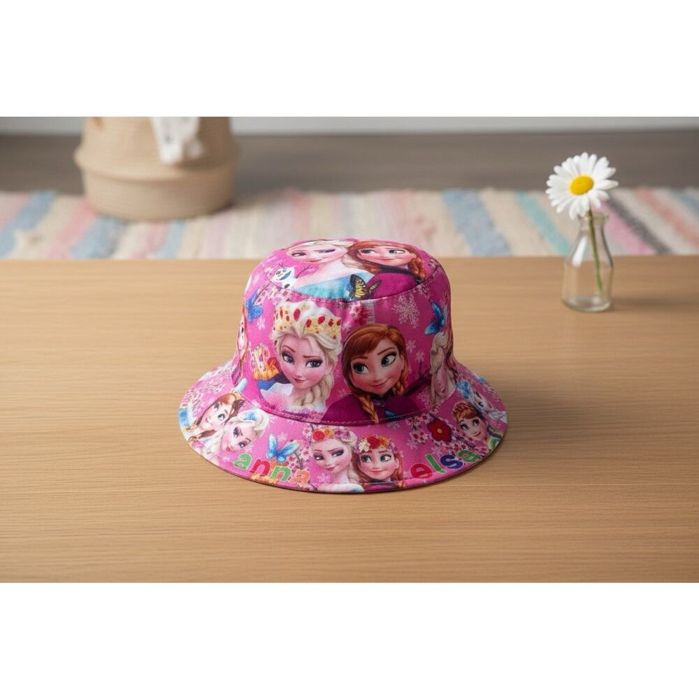 Frozen Bucket Girls Hat Anna & Elsa